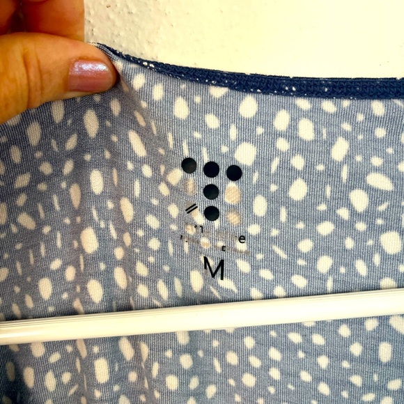 Title Nine Sayonara Cafe Buttah Dress Medium Navy - Picture 9 of 11